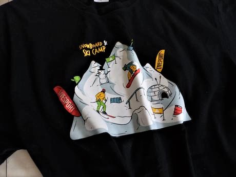 Tričko snowboard, xl