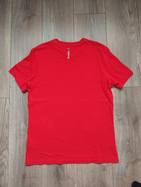 Červené tričko reebok, reebok,m