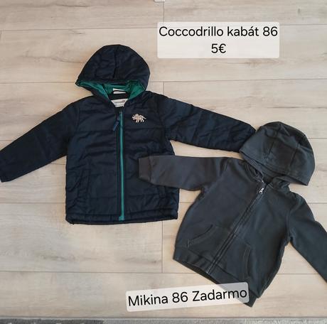 Coccodrillo prechodný kabát 86+ f&f mikina 86, coccodrillo,86