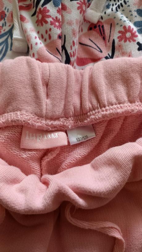 2x tenšie tepláky lupilu 122/128, lupilu,128