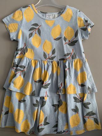 Šaty lindex citróny, lindex,98