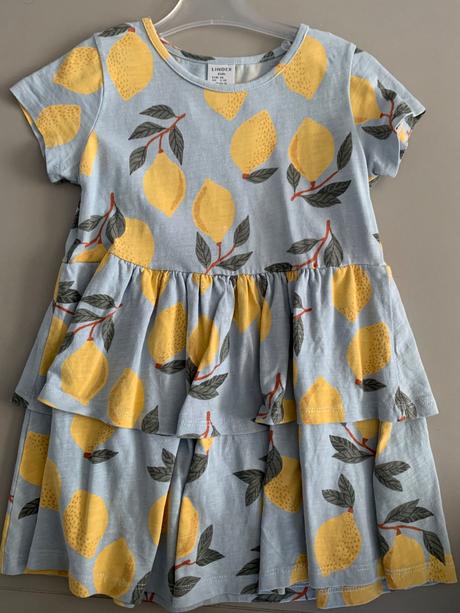 Šaty lindex citróny, lindex,98