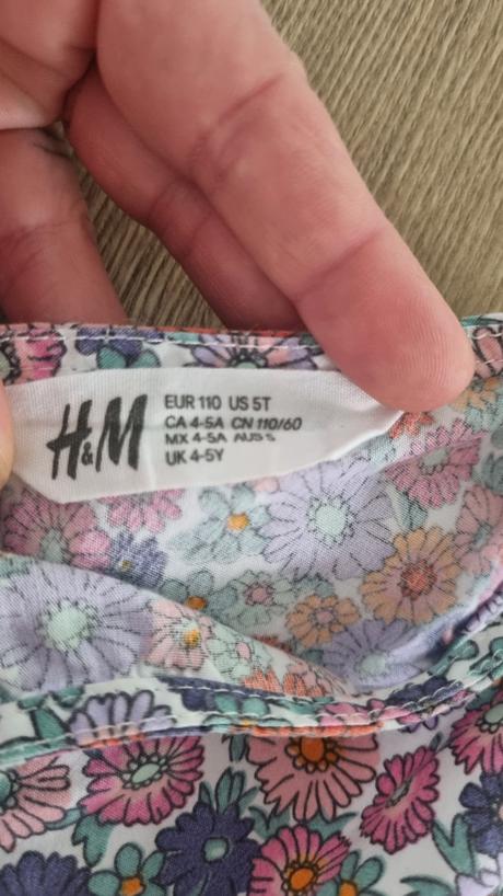 Šaty, h&m,110