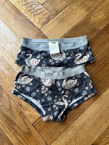 Lindex boxerky s labutami 2-4roky 2ks, lindex,104