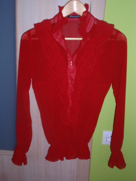 Červená blúza envy, envy,s