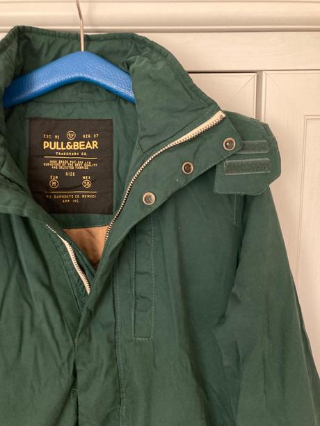 Prešívaná bunda, pull&bear,m