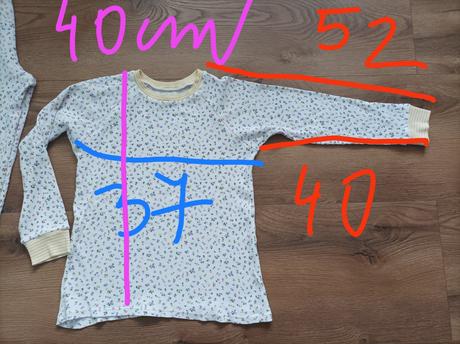 Pyžamo, tezenis,140