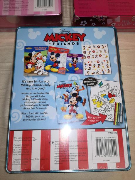 Happy activity tin disney mickey minnie nsp18, 