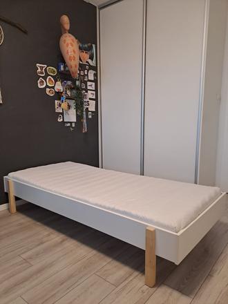 Detská posteľ 90x200 benlemi, šírka (cm): 90,dĺžka (cm): 200