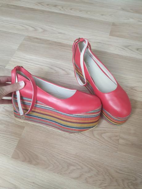 Topánky naplatforme 39/40, 40