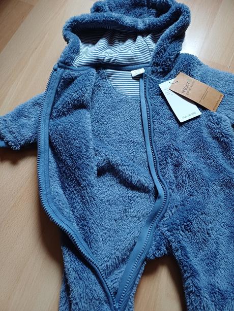 Plyšový macko overal, next,62