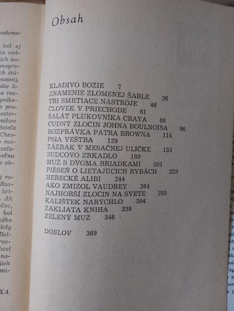 Gilbert keith chesterton - príhody pátra browna, 