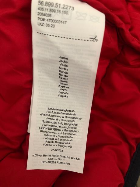 Bundička zn. s.oliver, s.oliver,80