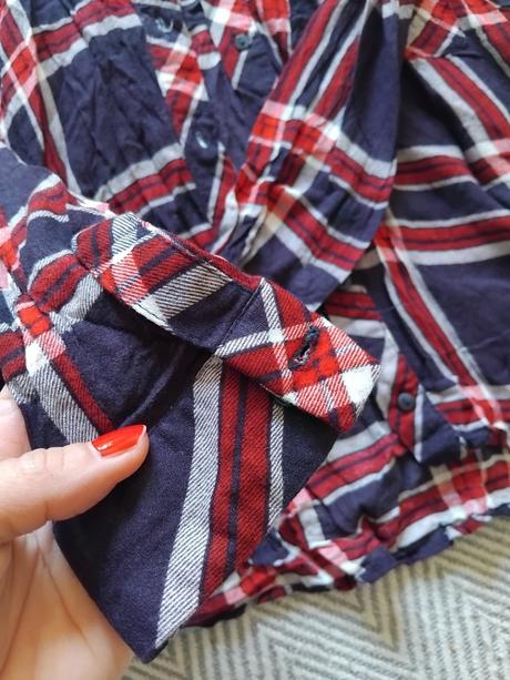 Karovana košeľa, bershka,xs