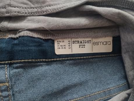 Tehotenské riflové šortky, esmara,40