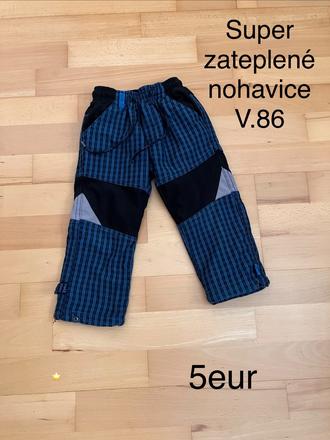 Zateplené nohavice, 86