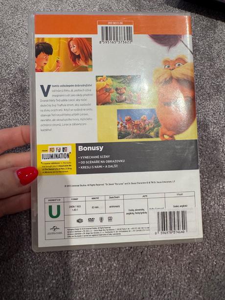 Dvd lorax, 