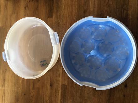 Sterilizátor avent a ručná odsávačka, 