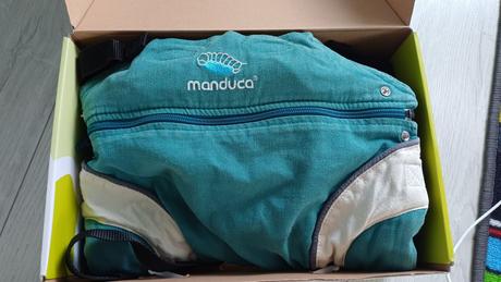 Ergonomický nosič manduka petrolejový, manduca