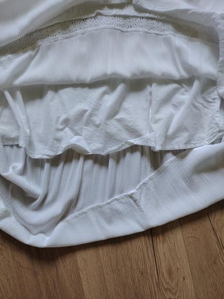 Biele letné šaty, gina,46