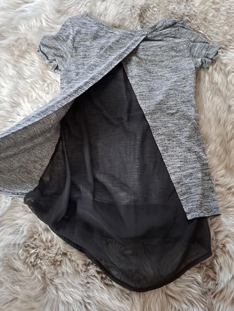 Elasticky top asymetricka dlzka, c&a,36