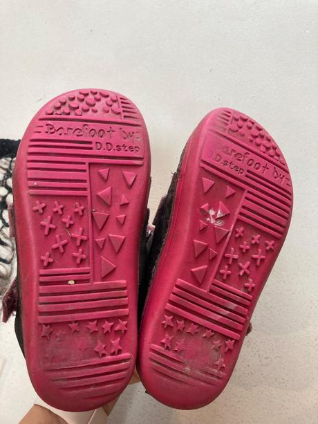 Kožené topanky ddstep barefoot rada, d.d.step,33