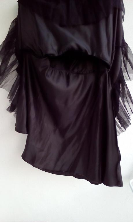 Čierne spoločenské šaty m, fishbone,m