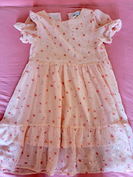 Kvetované midi šaty reserved-veľ.134-ako nové, reserved,134