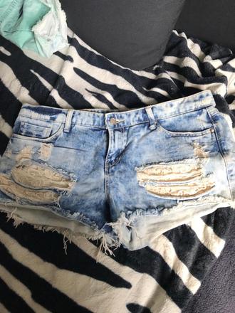 Stradivarius riflove šortky, stradivarius,40