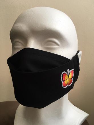 Dvojvrstvové bavlnené rúško,,špeciálny strih",