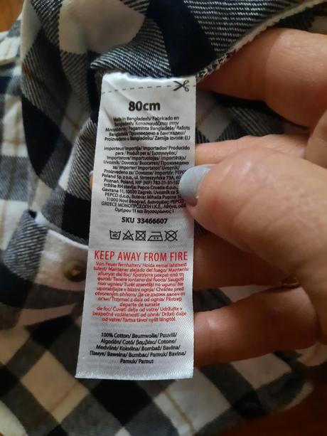 Chlapčenská košeľa, pepco,80