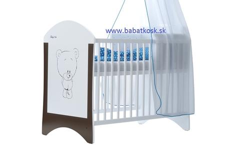 Detská postielka, šírka (cm): 60,dĺžka (cm): 120