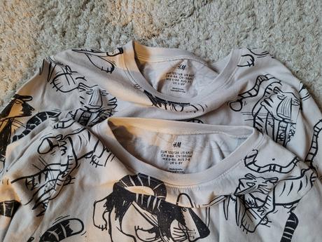 Tričko h&m dvojicky, h&m,122