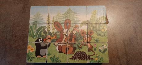 Drevenne kocky krtko,