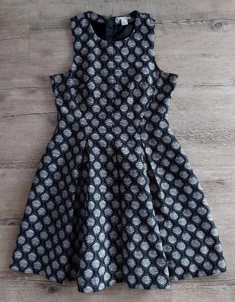 Vzorované elegantné šaty, h&m,42