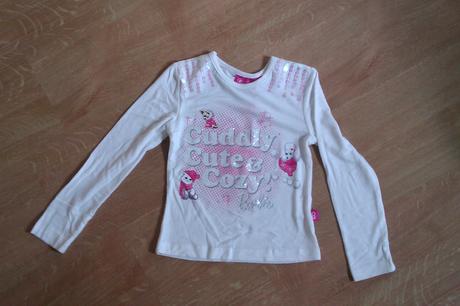 Dievčenské tričko., barbie,104