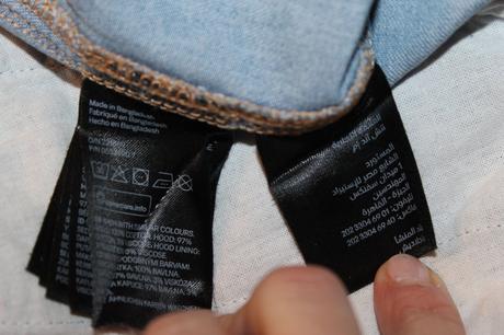 Dámska džínsová košeľa h&m v. 36, h&m,36