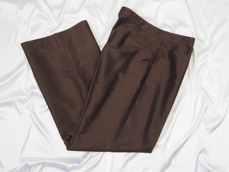 Luxusné hodvábne nohavice taifun, 42