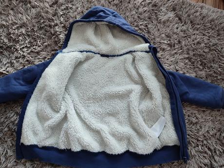 Zateplená chlapčenská mikina, lupilu,110