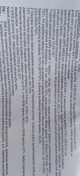 Pomoc s "prekladom" nálezu