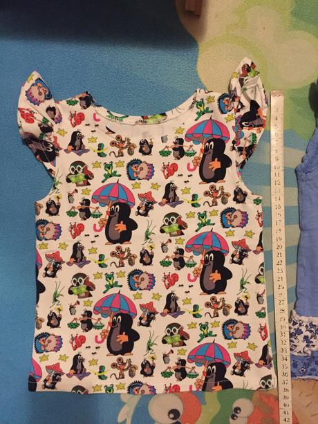 Tricko s krtkom, 92/98 + zadarmo tricko s minnie, 92