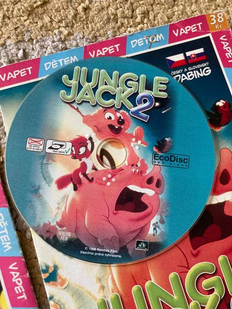 Dvd vapet rozprávky 4ks,
