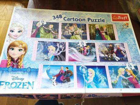 Puzzle frozen,