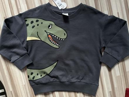 Veľ. 104 zn. lindex nová krásna mikinka s dinom, lindex,104