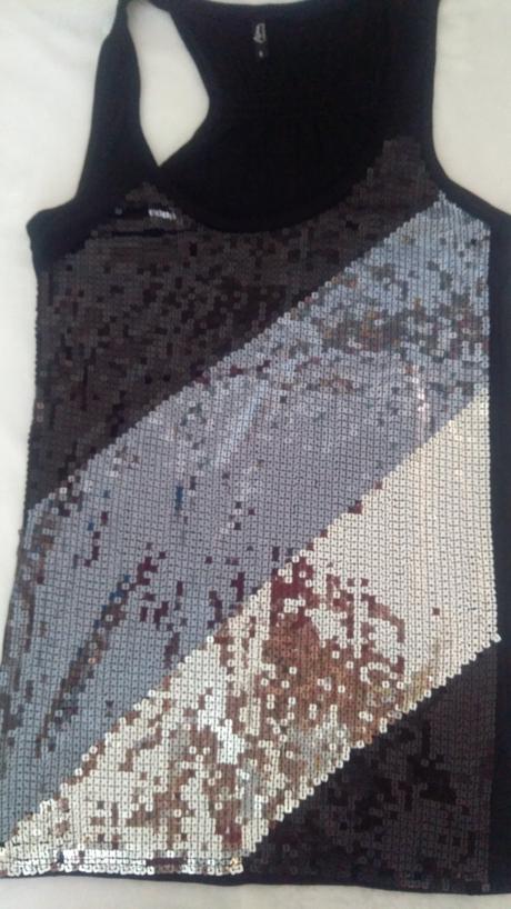 Tričko s flitrami, s