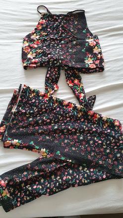 Letný set sukňa a top, amisu,36