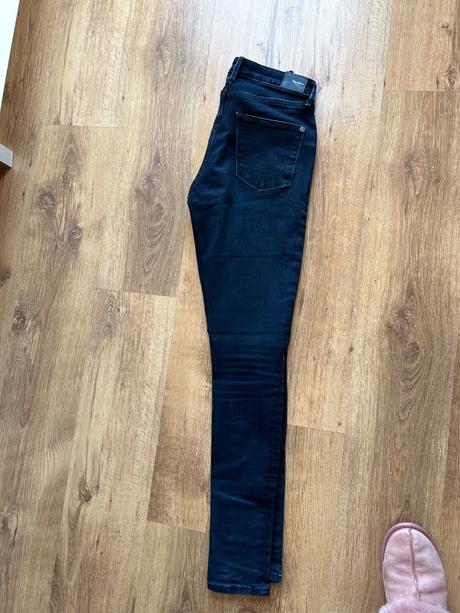 Malo nosene rifle skinny high waist, pepe jeans,28