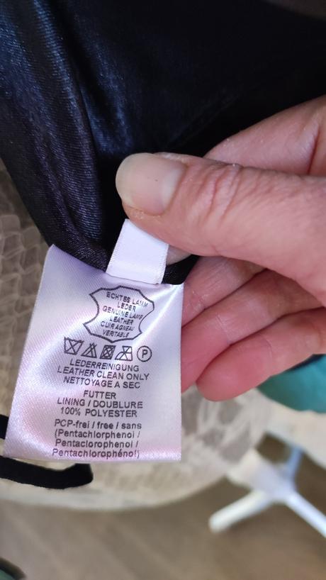 Dámska kožená bunda crisca, 40