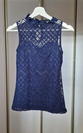 Čipkový letný top sisterspoint, veľ. s, s