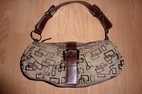 Hnedá taška, párkrát použitá,